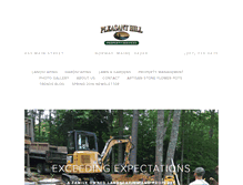 Tablet Screenshot of pleasanthillpropertyservices.com
